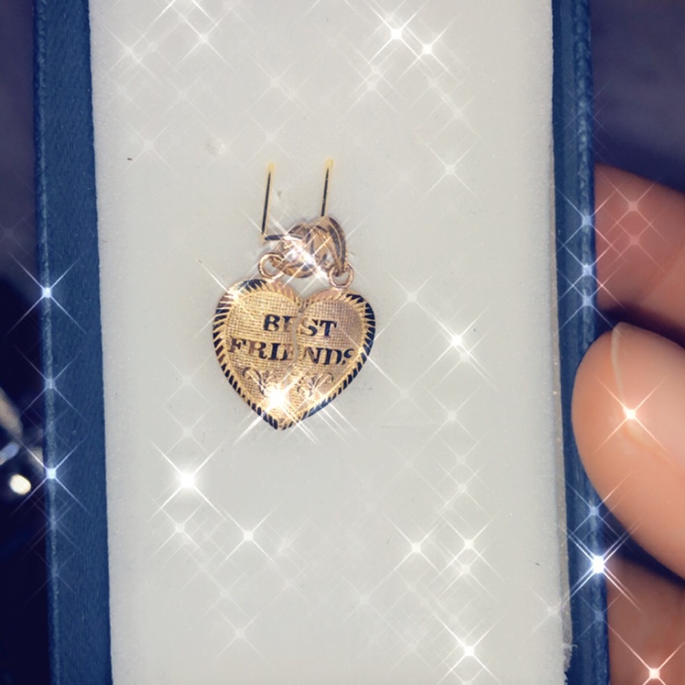 Best friend double pendants